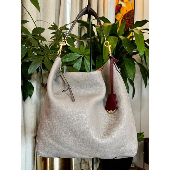 Tory Burch Handbags - ♦️AUTHENTIC TORY BURCH GREY PERRY HOBO